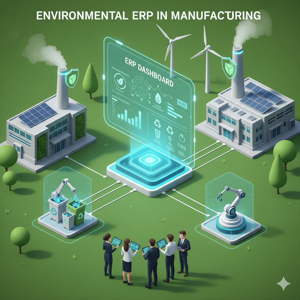 اهمیت ERP زیست محیطی در صنایع تولیدی کارخانه